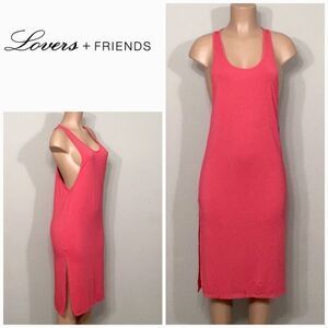 Lovers & Friends coral dress. PXL NWT